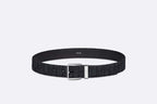 CHRISTIAN DIOR Men's Essential Belt | 迪奧 男仕皮帶 (35mm/黑色老花)