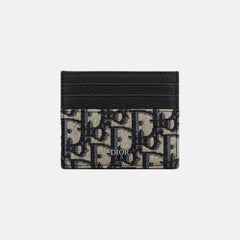 CHRISTIAN DIOR Men's Essential Card Holder | 迪奧 男仕卡套 (Blue)