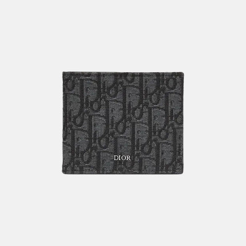 CHRISTIAN DIOR Men's Wallet | 迪奧 男仕銀包 (Black)