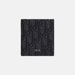 CHRISTIAN DIOR Men's Vertical Wallet | 迪奧 男仕銀包 (Black)