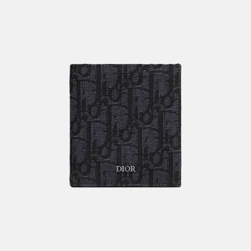 CHRISTIAN DIOR Men's Vertical Wallet | 迪奧 男仕銀包 (Black)