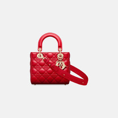 [限量款] CHRISTIAN DIOR Lady Dior My ABCDIOR Bag | 迪奧 Lady Dior手袋 (Scarlet Red)