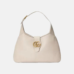 GUCCI Aphrodite Medium Shoulder Bag | 古馳 腋下袋 (White)