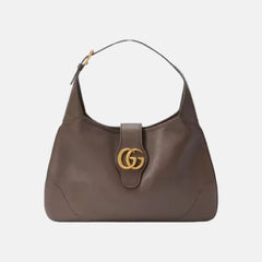 GUCCI Aphrodite Medium Shoulder Bag | 古馳 腋下袋 (Brown)