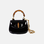 GUCCI Bamboo 1947 Mini Top Handle Bag | 古馳 手袋 (迷你/Black)