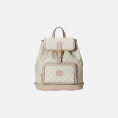GUCCI Backpack with Interlocking G | 古馳 背囊 (White)