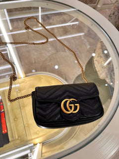 GUCCI GG Marmont Matelasse Super Mini Bag | 古馳 超級迷你相機袋 (多色) - LondonKelly 英國名牌代購