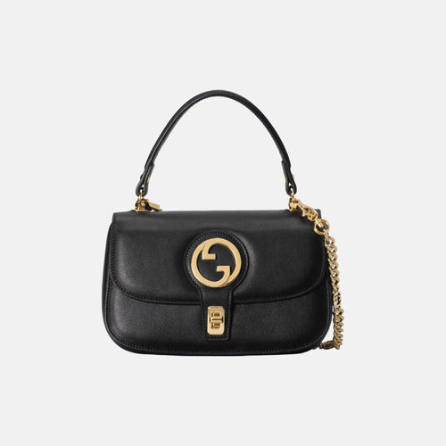 GUCCI Blondie Top-Handle Bag | 古馳 手袋 (Black)