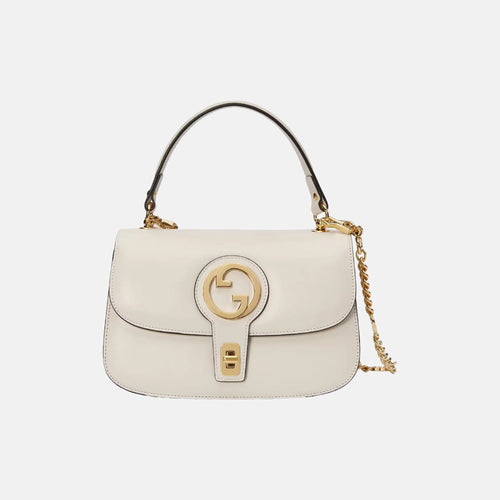 GUCCI Blondie Top-Handle Bag | 古馳 手袋 (White)