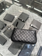 GUCCI Microguccissima Coin and Card Case | 古馳 銀包 (黑色)