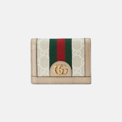 GUCCI Ophidia GG Card Case Wallet | 古馳 銀包 (Beige)