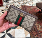 GUCCI Ophidia GG Zip Around Wallet | 古馳 長銀包 (啡色)