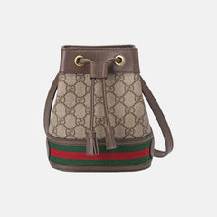 GUCCI Ophidia MIni GG Bucket Bag | 古馳 水桶袋 (迷你/Tan)