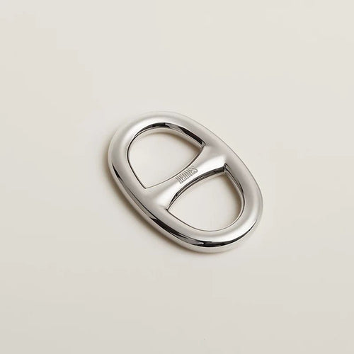 HERMES Chaine d'Ancre Scarf 90 Ring | 愛馬仕 絲巾扣 (銀色)