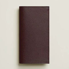 HERMES Citizen Twill Long Wallet | 愛馬仕 長銀包 (Dark Red)