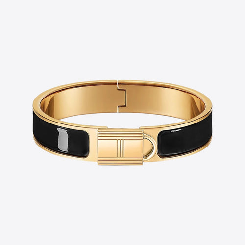 HERMES Clic Cadenas Bracelet | 愛馬仕 手鑄 (Black)