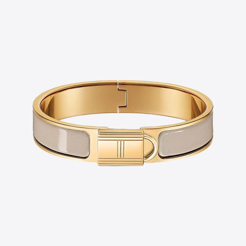 HERMES Clic Cadenas Bracelet | 愛馬仕 手鑄 (Marron Glace)