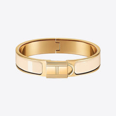 HERMES Clic Cadenas Bracelet | 愛馬仕 手鑄 (Beige)