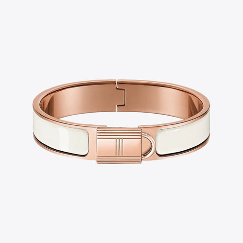 HERMES Clic Cadenas Bracelet | 愛馬仕 手鐲 (Blanc)