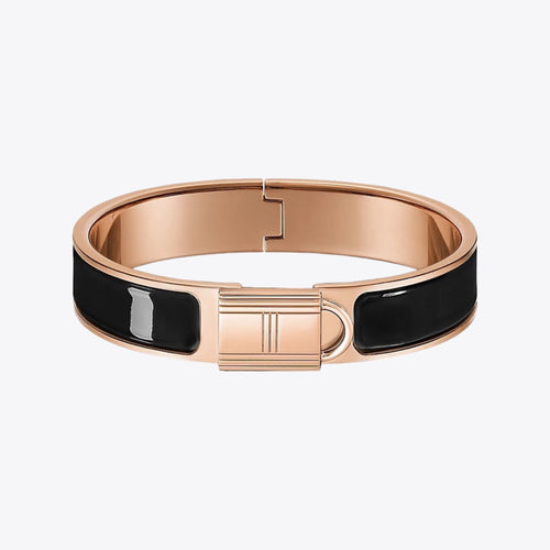 HERMES Clic Cadenas Bracelet | 愛馬仕 手鐲 (Black)