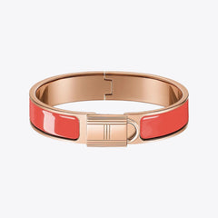 HERMES Clic Cadenas Bracelet | 愛馬仕 手鐲 (Rouge)