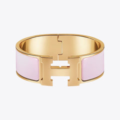 HERMES Clic Clac H Bracelet | 愛馬仕 手鐲 (Light Pink)