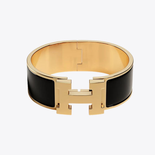 HERMES Clic Clac H Bracelet | 愛馬仕 手鐲 (Black)