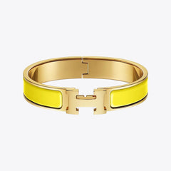 HERMES Clic H Bracelet | 愛馬仕 金手鐲 (Yellow)