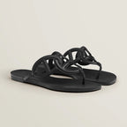 HERMES Egerie Sandal | 愛馬仕 拖鞋 (Black)