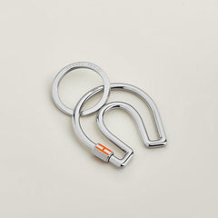 HERMES Fer a Cheval Key Ring | 愛馬仕 鎖匙扣 (Orange)