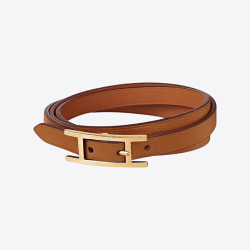 HERMES Hapi 3 Bracelet | 愛馬仕 手帶 (Gold)