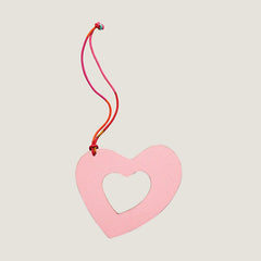 HERMES Heart Charm GM | 愛馬仕 心形吊飾 (Pink)