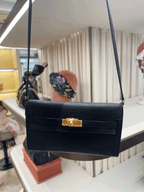 HERMES Kelly to go Black GHW | 愛馬仕 銀包 (黑色)