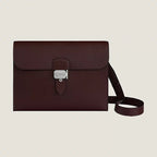 HERMES Men's Sac a Depeches 29 Messenger Bag | 愛馬仕 男仕手袋 (暗紅色)