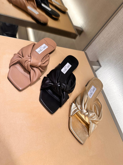 JIMMY CHOO Avenue Flat Sandals | 吉米周 涼鞋 (多色) - LondonKelly 英國名牌代購