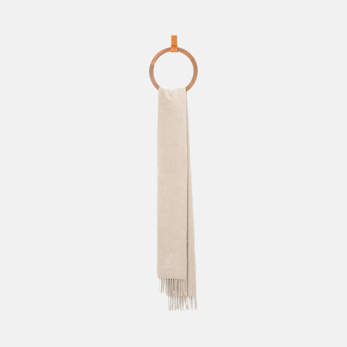 LOEWE Bicolour Scarf | 羅意威 雙面頸巾 (Ivory)