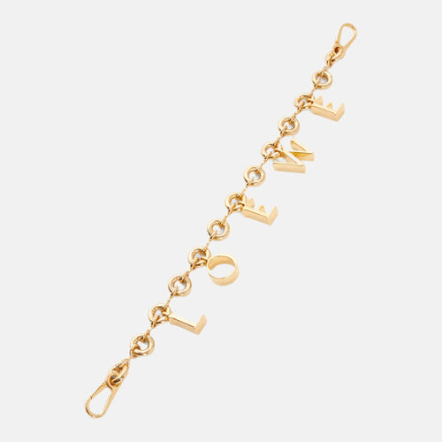 LOEWE Gold Donut Chain Charm | 羅意威 手鏈 (金色)