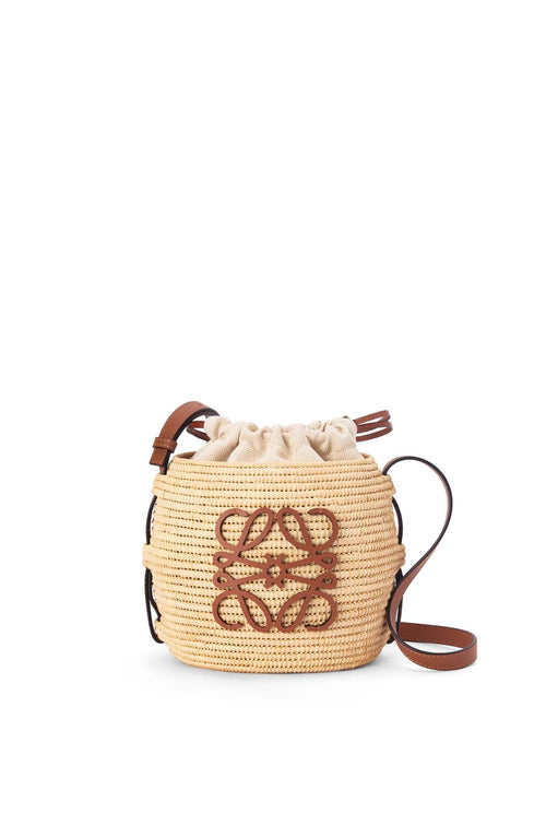 LOEWE Raffia Beehive Basket Bag | 羅意威 草編袋 (啡色)