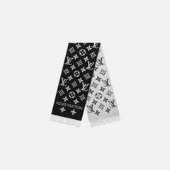 LOUIS VUITTON Essential Scarf  | 路易威登 經典羊毛頸巾 (Black)