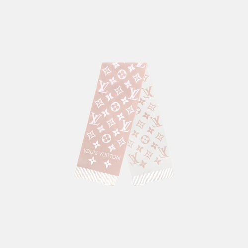 LOUIS VUITTON Essential Scarf  | 路易威登 經典羊毛頸巾 (Beige Rose)