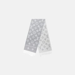 LOUIS VUITTON Essential Scarf  | 路易威登 經典羊毛頸巾 (Gray)