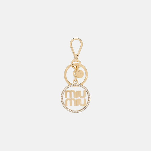 MIU MIU Metal Keychain | 繆繆 鎖匙扣 (金色)
