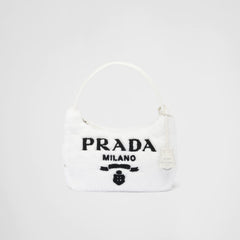 PRADA Re-Edition 2000 Terry Mini-Bag | 普拉達 手袋 (White)