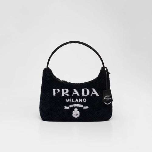 PRADA Re-Edition 2000 Terry Mini-Bag | 普拉達 手袋 (Black)