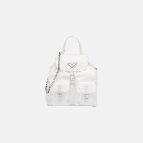 PRADA Re-Nylon Mini Backpack | 普拉達 背囊 (White)