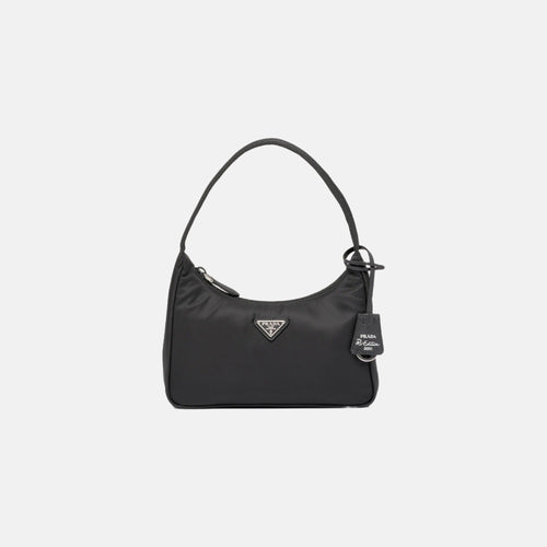 PRADA Re-Nylon Re-Edition 2000 Shoulder Bag | 普拉達 腋下袋 (Black)