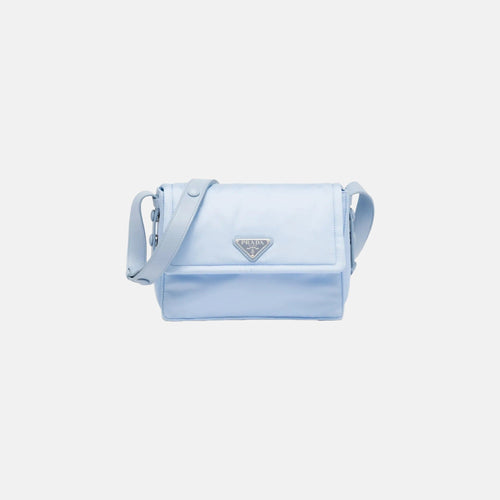 PRADA Small Padded Re-Nylon Shoulder Bag | 普拉達 手袋 (Blue)