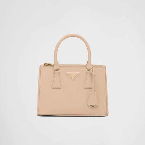 PRADA Small Prada Galleria Saffiano Leather Bag | 普拉達 手袋 (Beige)