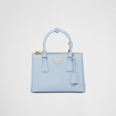 PRADA Small Prada Galleria Saffiano Leather Bag | 普拉達 手袋 (Blue)