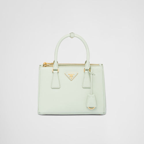 PRADA Small Prada Galleria Saffiano Leather Bag | 普拉達 手袋 (Aqua)